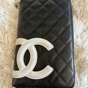 CHANEL cambon ligne zippy organizer wallet